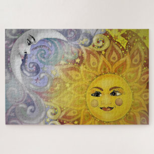 Sun and Moon Jigsaw Puzzle