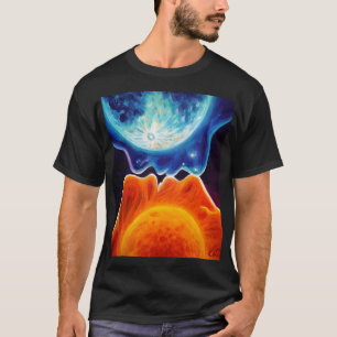 Sun and moon kiss T-Shirt