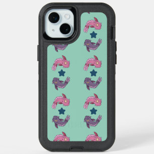 Sun and Moon Koi Fish Celestial Pisces Art iPhone 15 Plus Case