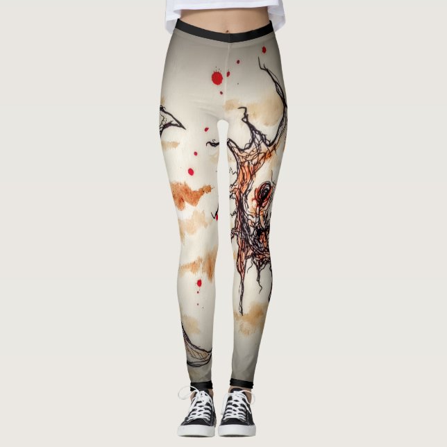 Sun and Moon leggings (Front)