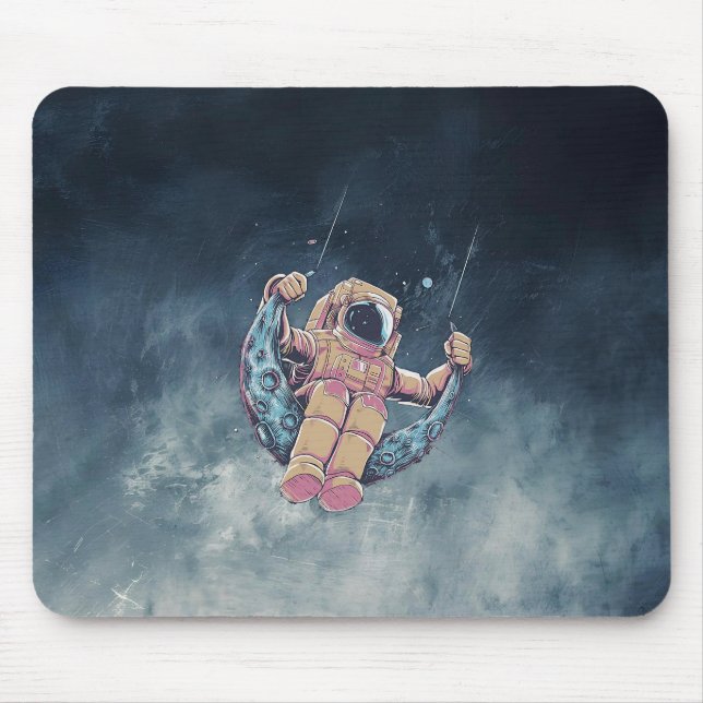 Sun and Moon Mouse Pad (Front)