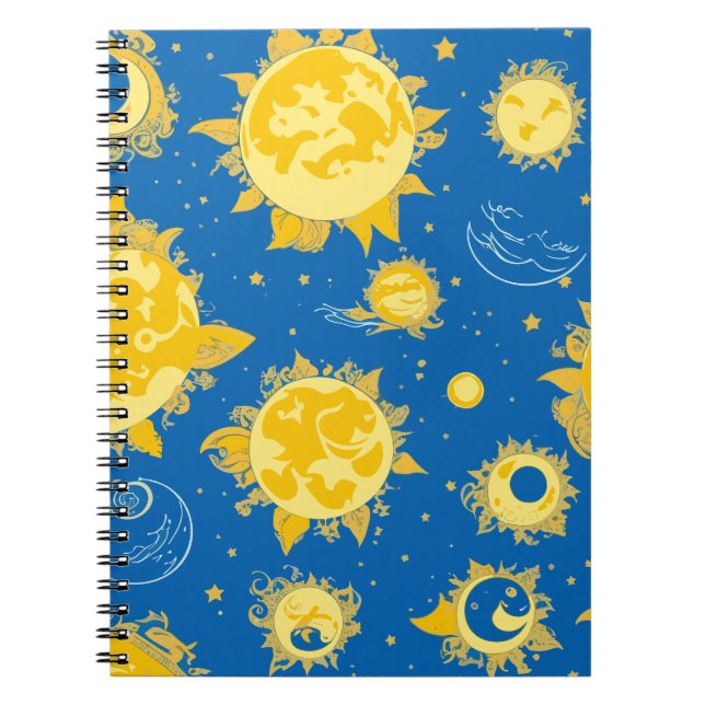 Sun and moon notebook (Front)