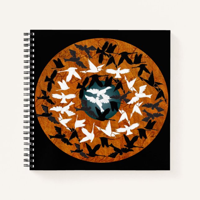 Sun and moon notebook (Front)