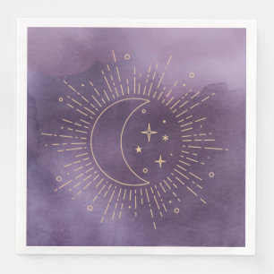 Sun and Moon Paper Dinner Napkins