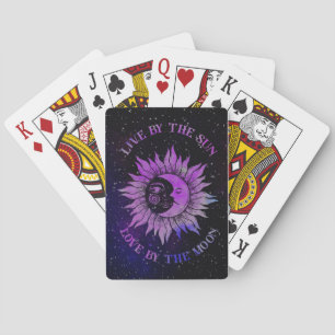Sun and Moon Poker Cards