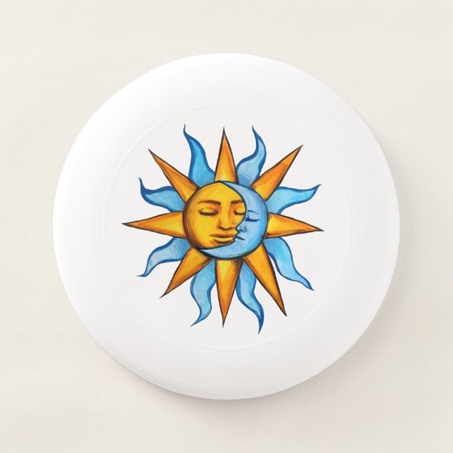 Sun and Moon Sunshine MoonChild                    Wham-O Frisbee (Front)