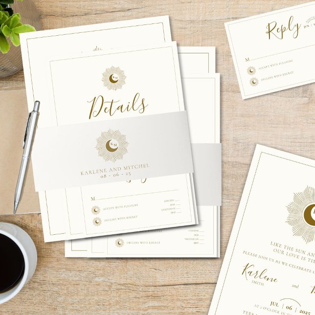 Sun and Moon Timeless Wedding Belly Band (Creator Uploaded)