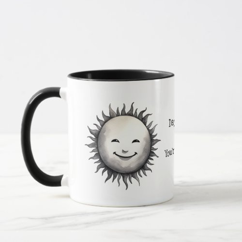 Sun And Moon Valentines Day Coffee Mug
