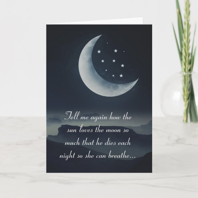 Sun and Moon Verse Card (Front)