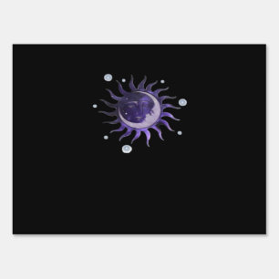 Sun And Moon Whimsigothic Gothic Witchy Witch Sign
