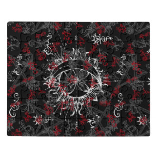 Sun and Moon, Wicca, Witch, Pagan, Halloween  Jigsaw Puzzle