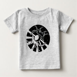 Sun and Moon Wolves Baby T-Shirt