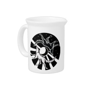 Sun and Moon Wolves Drink Pitcher