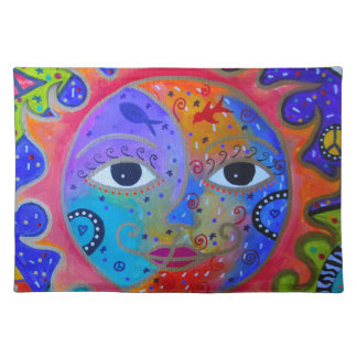 SUN AND MOON/YIN AND YANG PLACEMAT
