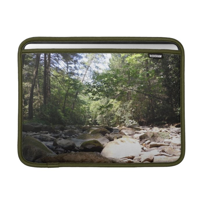 Sun and Shadow in a Creek Bed Sleeve For MacBook Air