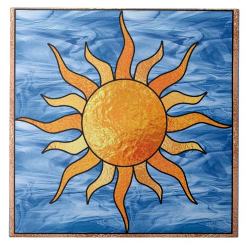 Sun and Sky Tile Trivet