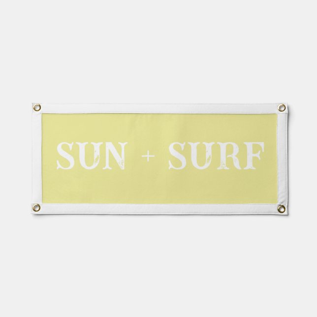 Sun And Surf Pennant (Front)