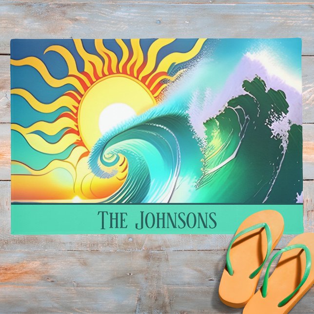 Sun and Surf Signature  Doormat (Creator Uploaded)