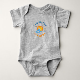 Sun and Waves Baby Tee