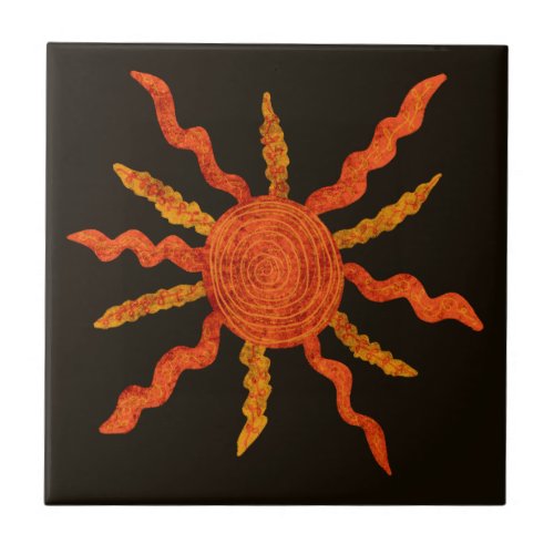 Sun Art  Ceramic Tile