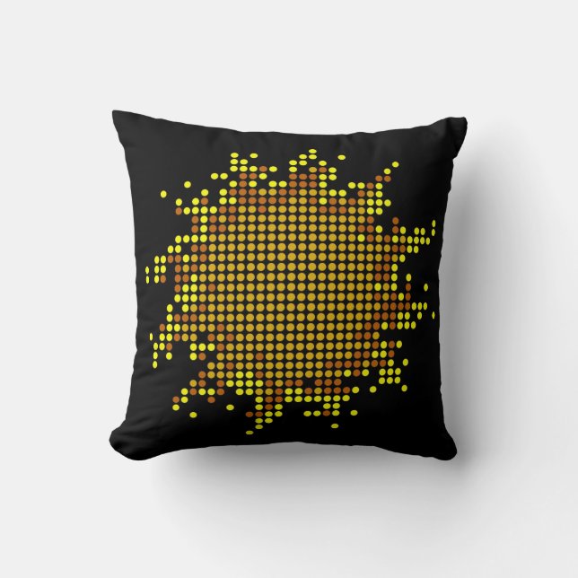 Sun Art Design Abstract Pillow 12 (Front)