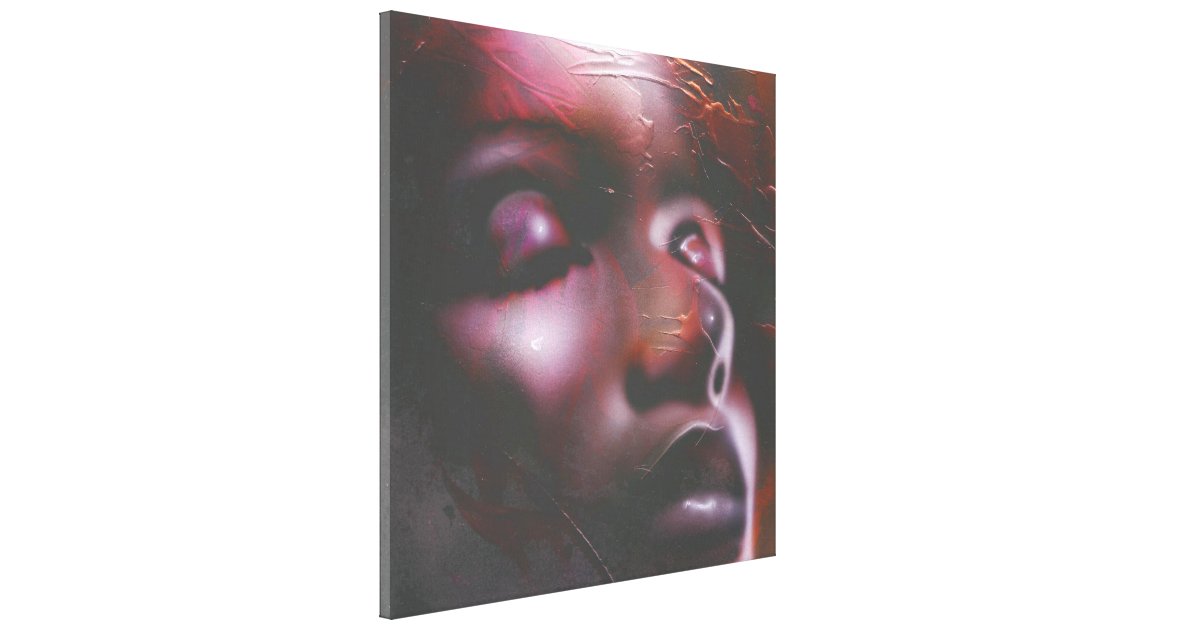 "Sun..." ArteKaos Wrapped Canvas Print