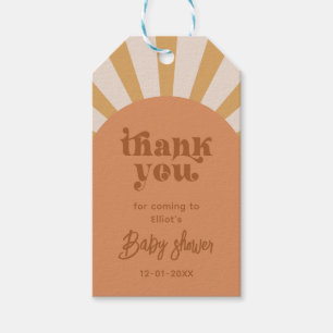 Sun Baby Shower Favor Tags Sun Favor Tags