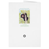 Sun Bear Cub Card (Back)