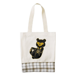 Sun Bear Cub Zazzle HEART Tote Bag