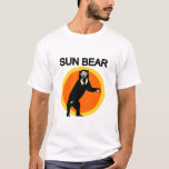 Sun Bear T-shirt at Zazzle