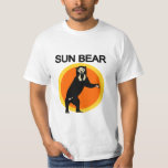 Sun Bear T-shirt at Zazzle