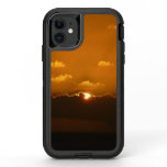 Sun Behind Clouds I Orange Sunset Photo OtterBox Defender iPhone 11 Case