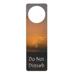 Sun Behind Clouds II Seascape Door Hanger