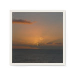 Sun Behind Clouds II Seascape Napkins