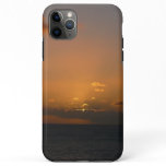 Sun Behind Clouds II Seascape Photography iPhone 11 Pro Max Case