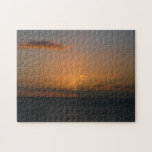 Sun Behind Clouds II Seascape Photography Jigsaw Puzzle