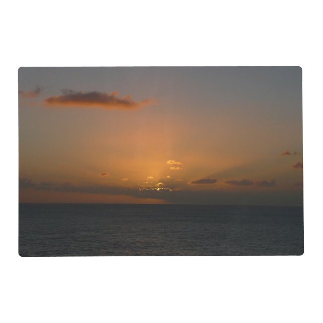 Sun Behind Clouds II Seascape Placemat (Front)