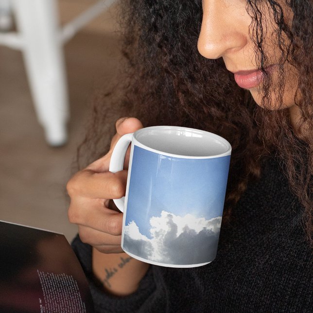 Sun Behind Clouds Photograph Coffee Mug (Creator Uploaded)