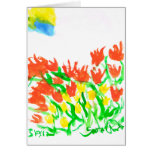 Sun Behind The Clouds Card at Zazzle