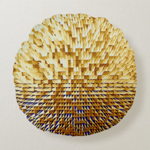 Sun bursting..... round pillow