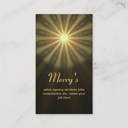 sun business card