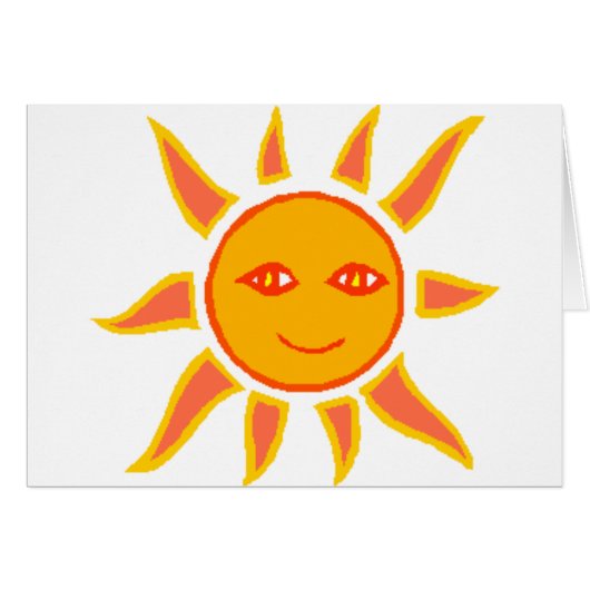 Sun Cards (Front Horizontal)