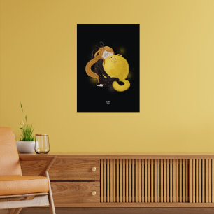 SUN CAT by Alexandra Dikaia Poster