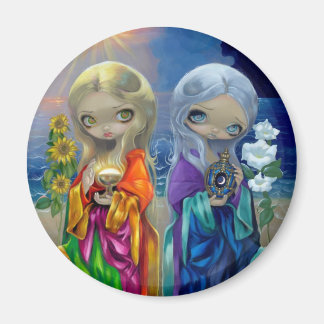 "Sun Child and Moon Child" Magnet