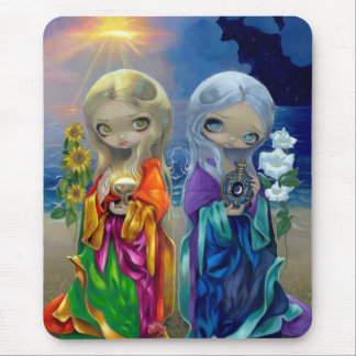 "Sun Child and Moon Child" Mousepad