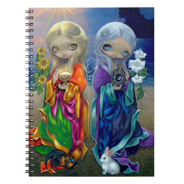 "Sun Child and Moon Child" Notebook (Front)