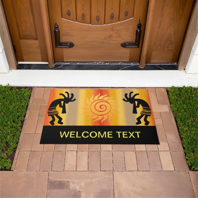 Sun Colors Kokopelli Southwest Doormat (Outdoor)