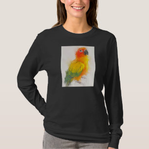 Sun Conure Beautiful Bird Nature Colorful T-Shirt