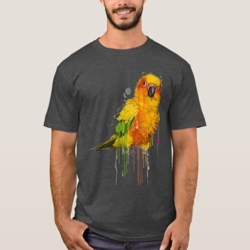 Sun Conure  Cute Conure Parrot T_Shirt