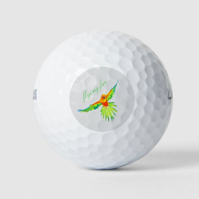Sun Conure golf balls (Front)